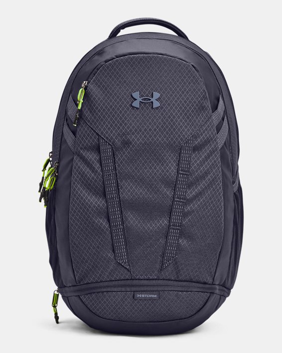 UA Hustle 5.0 Ripstop Backpack, Gray, pdpMainDesktop image number 0
